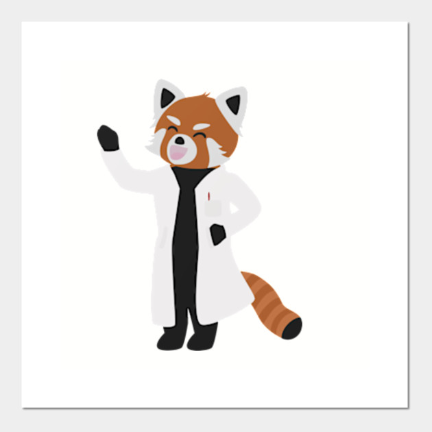 Mad Scientist Red Panda 変わり者 Hououin Kyouma - Okabe Steins Gate